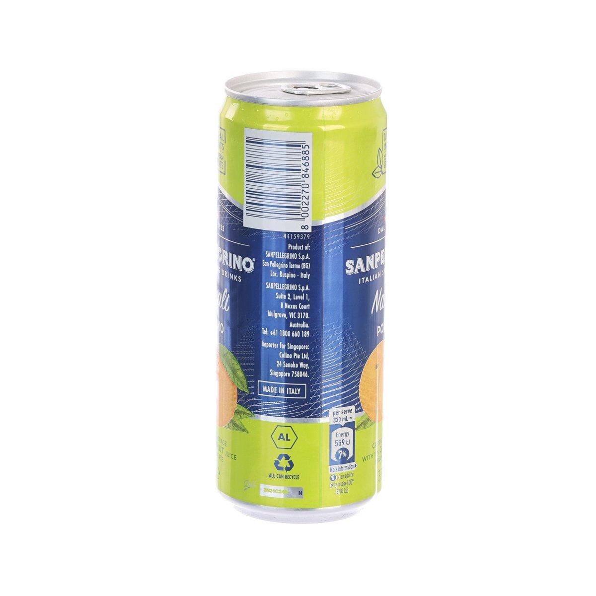 SAN PELLEGRINO 有氣西柚飲品 [罐裝] (330mL)