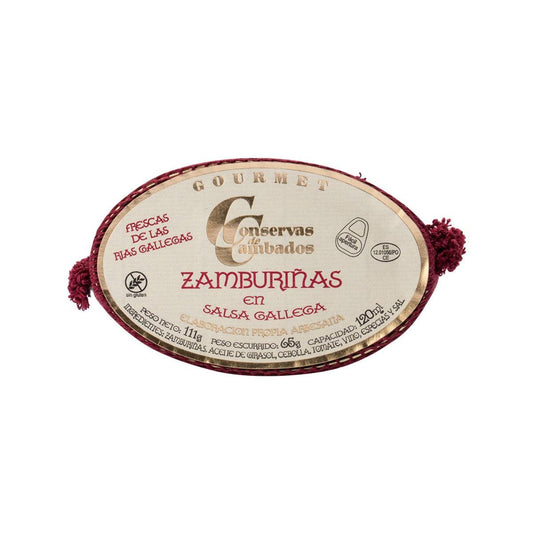 CONSERVAS DE CAMBADOS 加利西亞醬汁小扇貝 (111g)