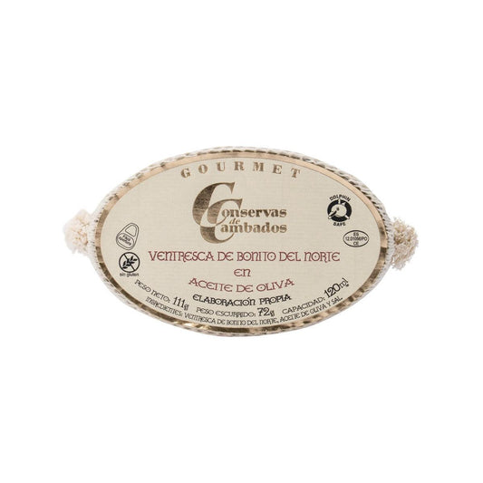 CONSERVAS DE CAMBADOS 橄欖油浸吞拿魚柳 (111g)