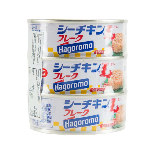HAGOROMO 油浸吞拿魚碎 (3 x 70g)