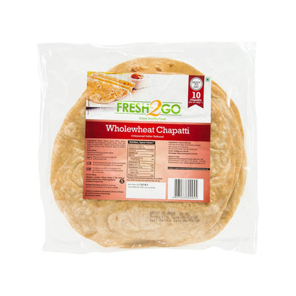 FRESH2GO 全麥無酵印度烤餅 (480g)