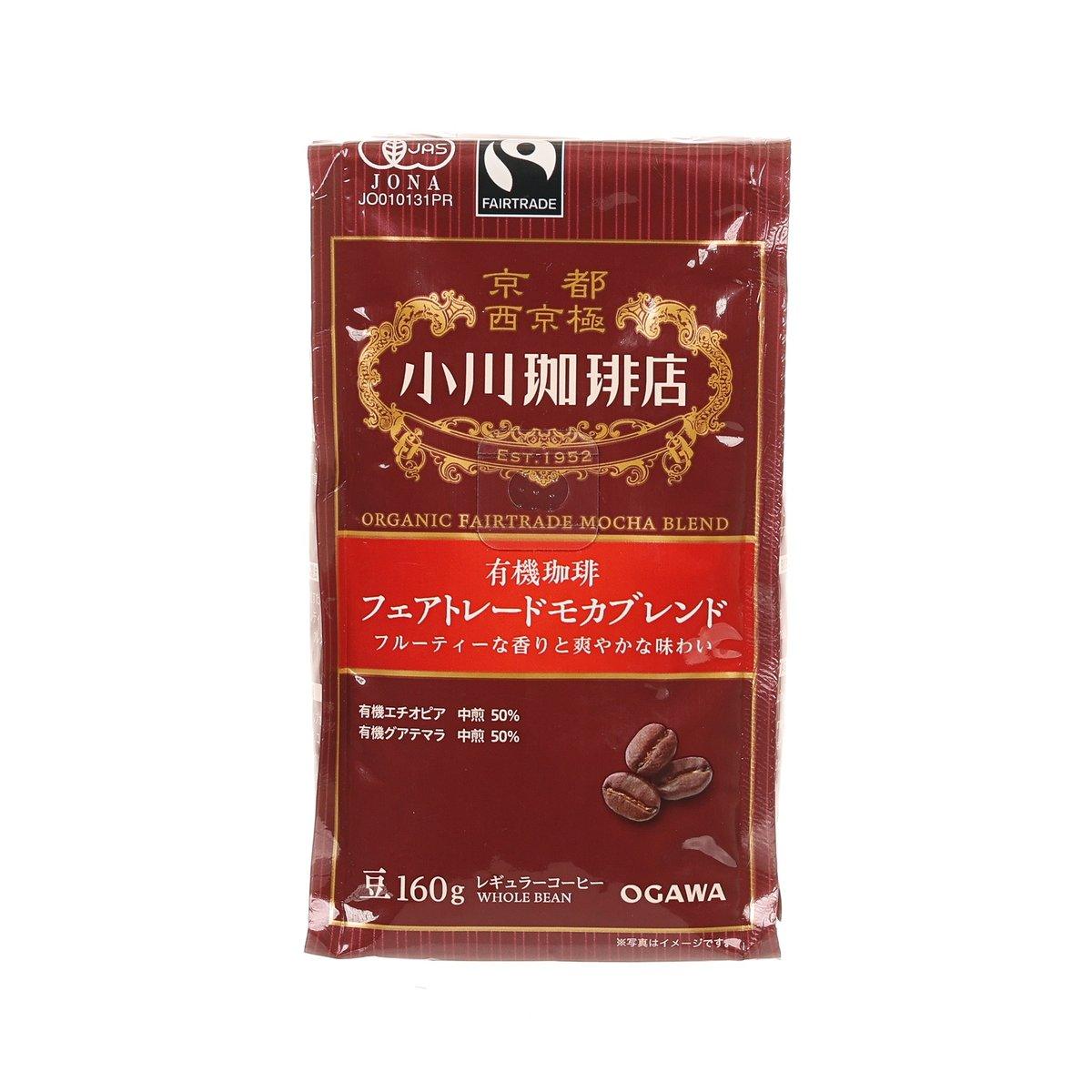 小川珈琲店 有機公平貿易莫卡混合咖啡豆 (140g)