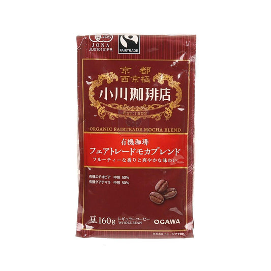 小川珈琲店 有機公平貿易莫卡混合咖啡豆 (140g)