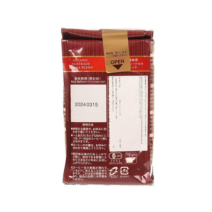 小川珈琲店 有機公平貿易莫卡混合咖啡豆 (140g)