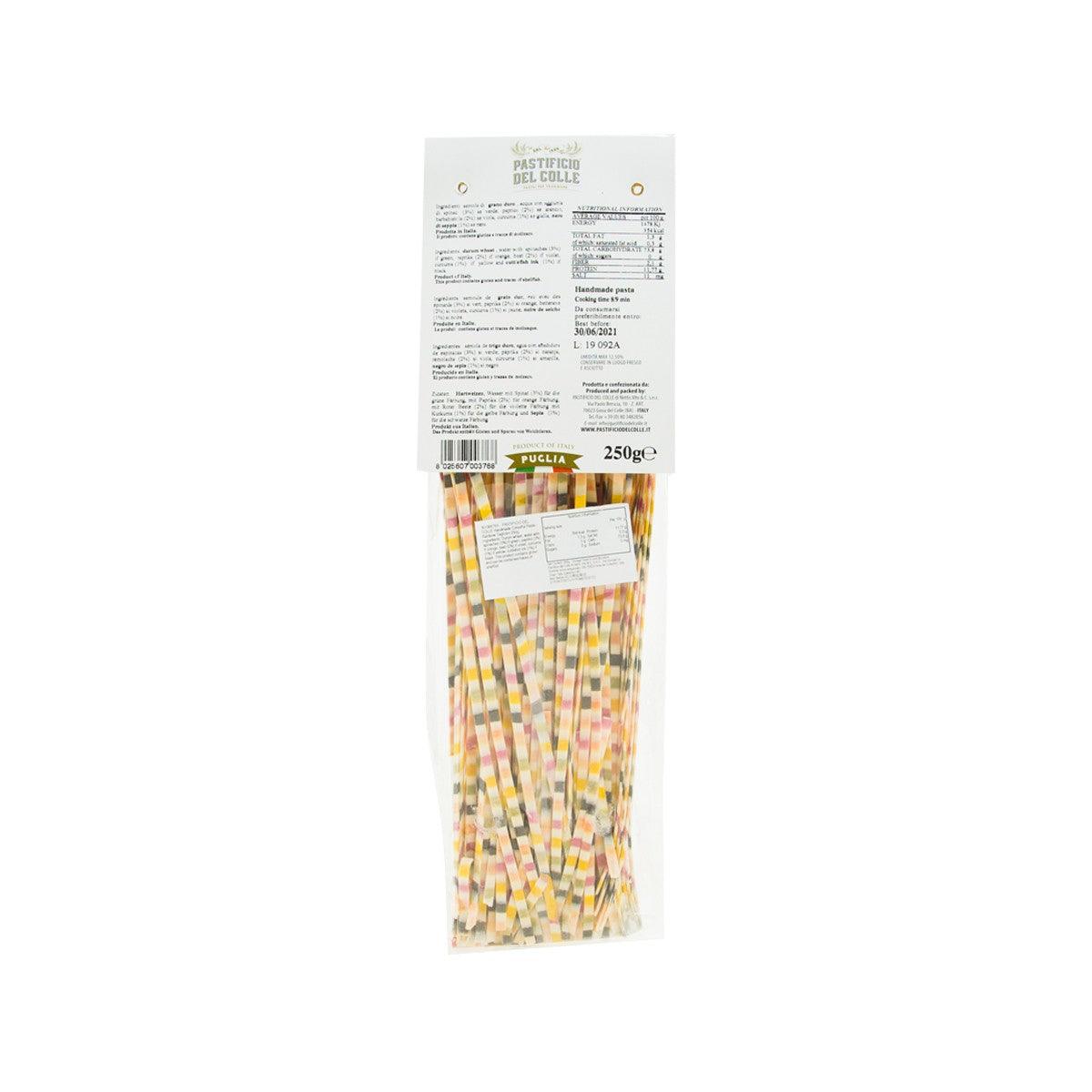 PASTIFICIO DEL COLLE 彩色長幼麵 (250g)