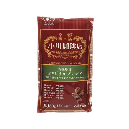小川珈琲店 有機混合焙炒咖啡豆 (140g)