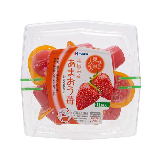 北辰 一口啫喱 - 福岡甜王士多啤梨 (10 x 21g)