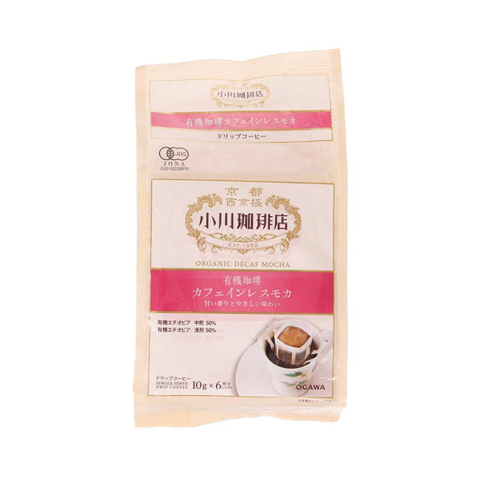 小川珈琲店 有機摩卡濾掛咖啡 - 無咖啡因 (60g)