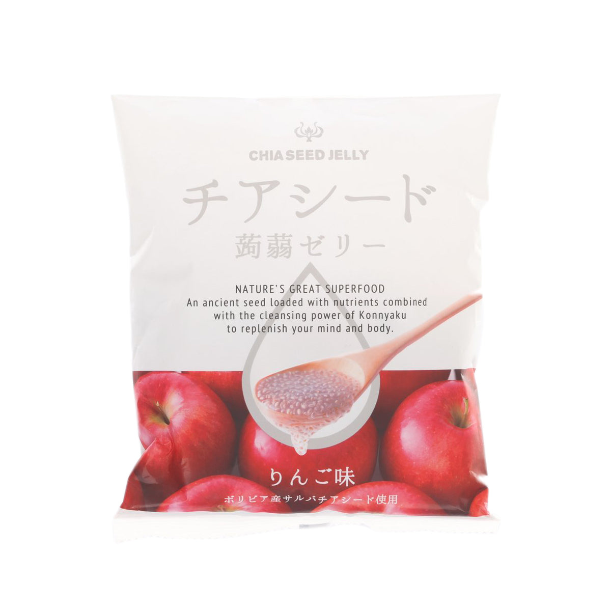 若翔 奇亞籽蒟蒻啫喱 - 蘋果味 (10pcs)