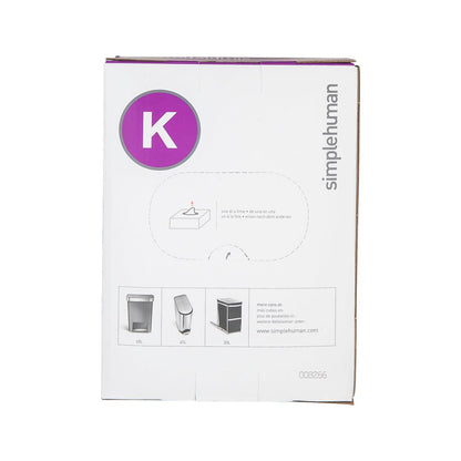 SIMPLEHUMAN 35-45L 垃圾袋 - K (3 x 20pcs)