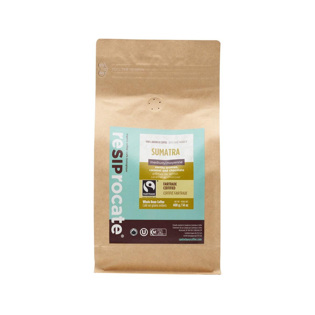 RESIPROCATE 蘇門答臘有機咖啡豆 (400g)