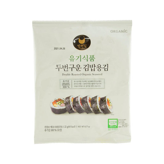 萬田 雙烤有機紫菜 (22g)