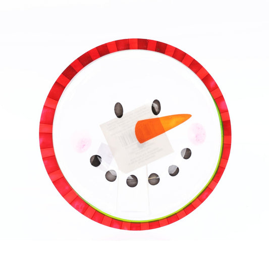 CREATIVE CONVERTING 聖誕派對塑膠碗 - 雪人臉 (1pc)