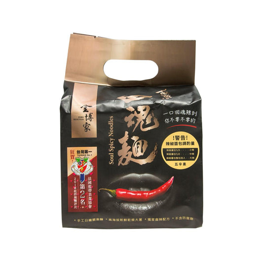 金博家 蔥蔥回魂辣拌麵 (4 x 135g)