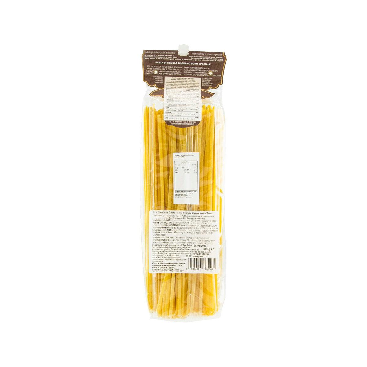 LA FABBRICA DELLA 檸檬扁意大利粉 (500g)