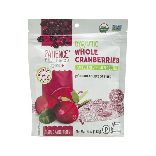 PATIENCE FRUIT&CO 有機原粒小紅莓乾 (113g)