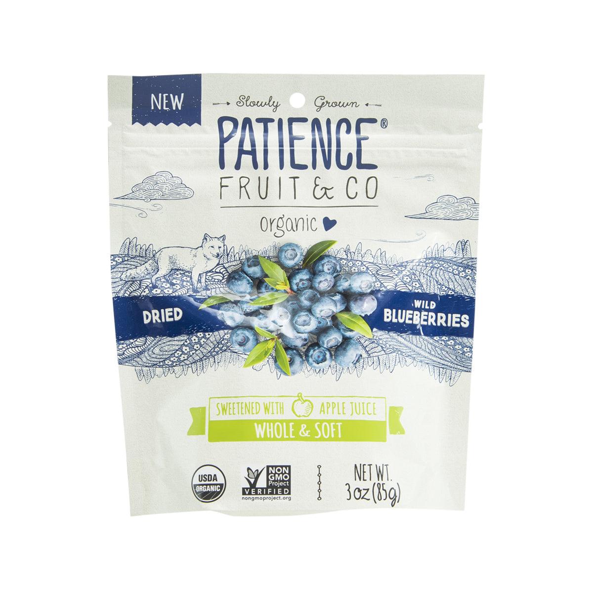 PATIENCE FRUIT&CO 有機原粒野生藍莓乾 (85g)