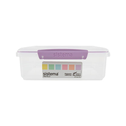 SISTEMA 長方形食物盒2L