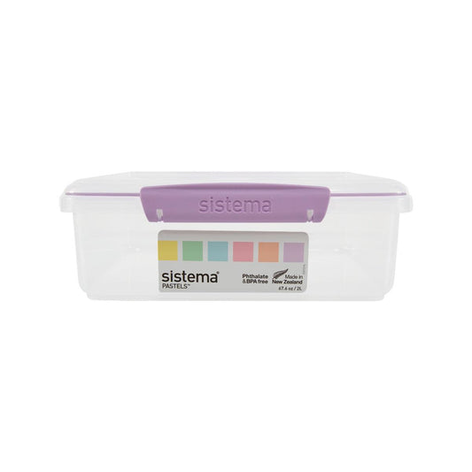 SISTEMA 長方形食物盒2L