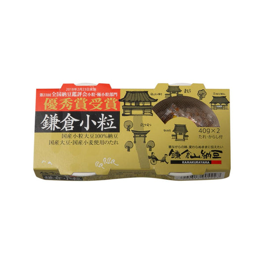 野呂食品 鎌倉納豆 - 小粒 (2 x 45g)