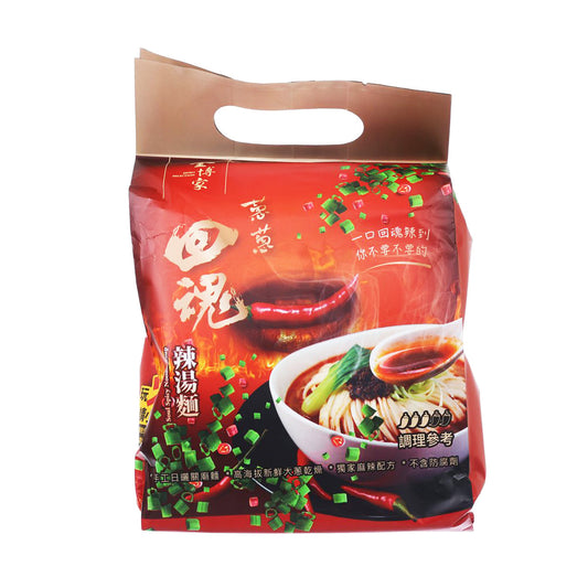 金博家 蔥蔥回魂-辣湯麵 (390g)