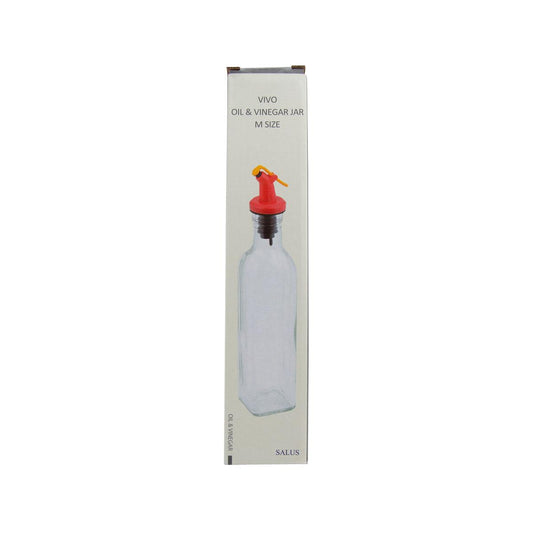 SATO KINZOKU 橄欖油/食用醋調味瓶250mL 紅色