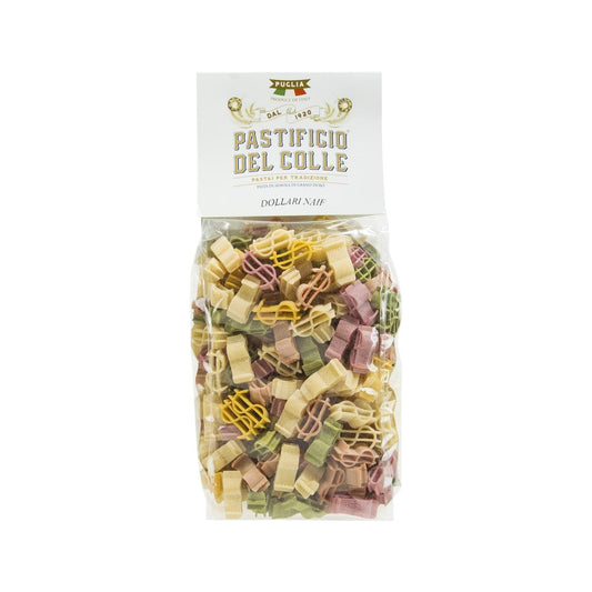 PASTIFICIO DEL COLLE 彩色貨幣符號意大利粉 (500g)
