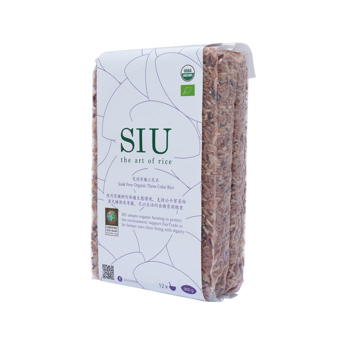 SIU 免浸有機三色米 (900g)