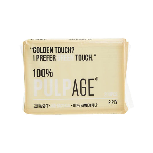 PULPAGE 環保純竹漿兩層M-Fold抹手紙