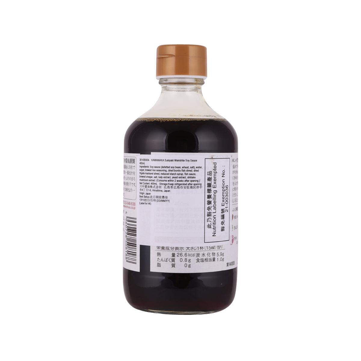 川中醬油 壽喜燒割下牛肉鍋醬油 (400mL)