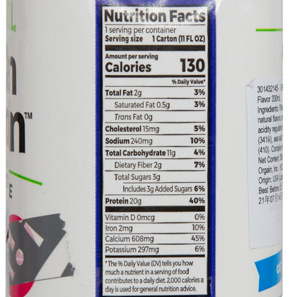 ORGAIN Clean Protein™ 乳蛋白營養飲品 - 朱古力奶油糖口味 (330mL)