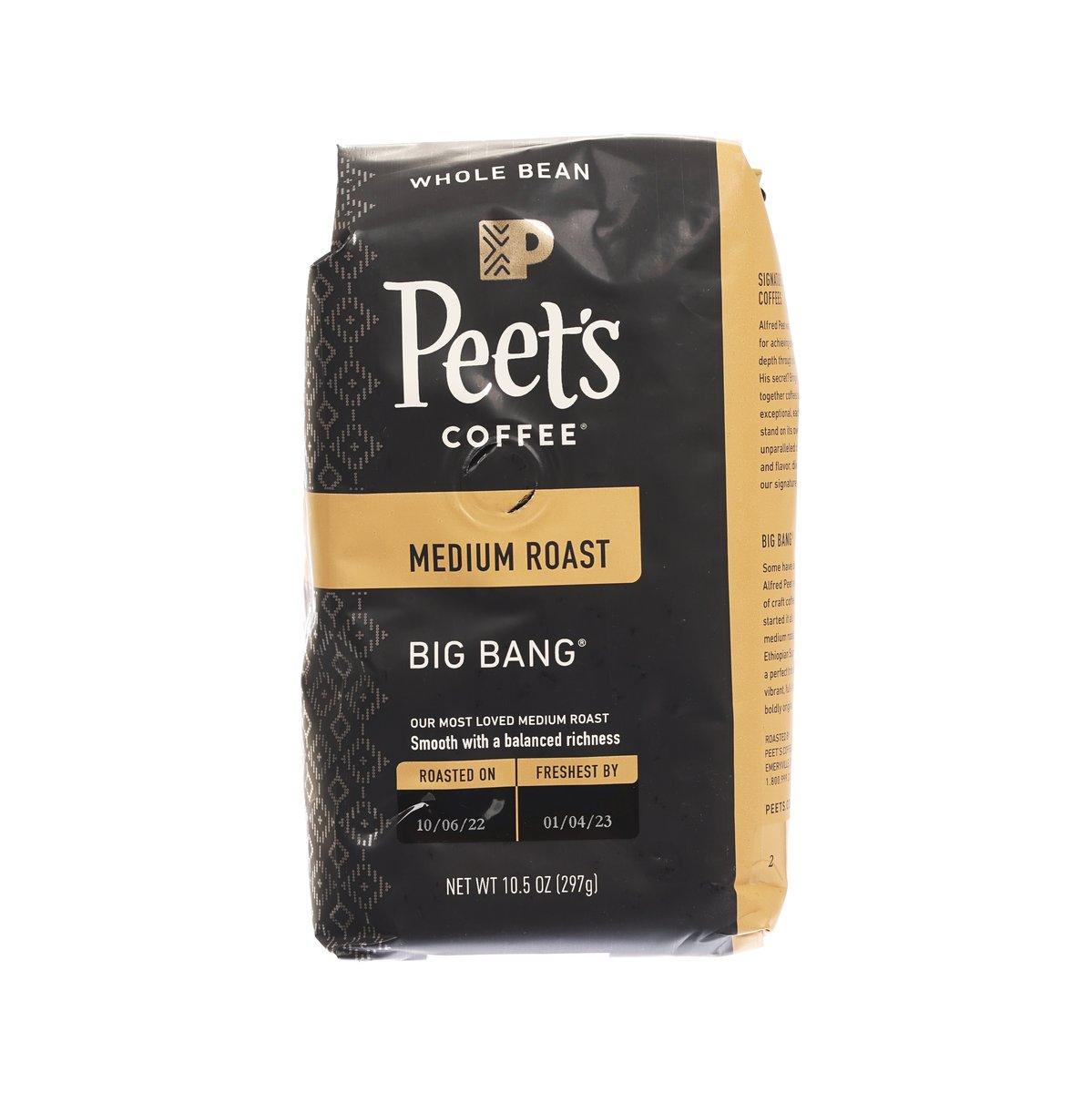 PEET'S Big Bang咖啡豆 - 中度烘焙 (297g)