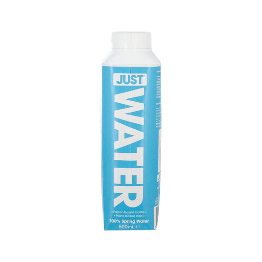 JUST WATER 100%天然泉水 [紙包裝] (500mL)
