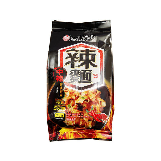 SHAN FENG 辣麵 - 經典椒麻波浪寬麵 (120g)