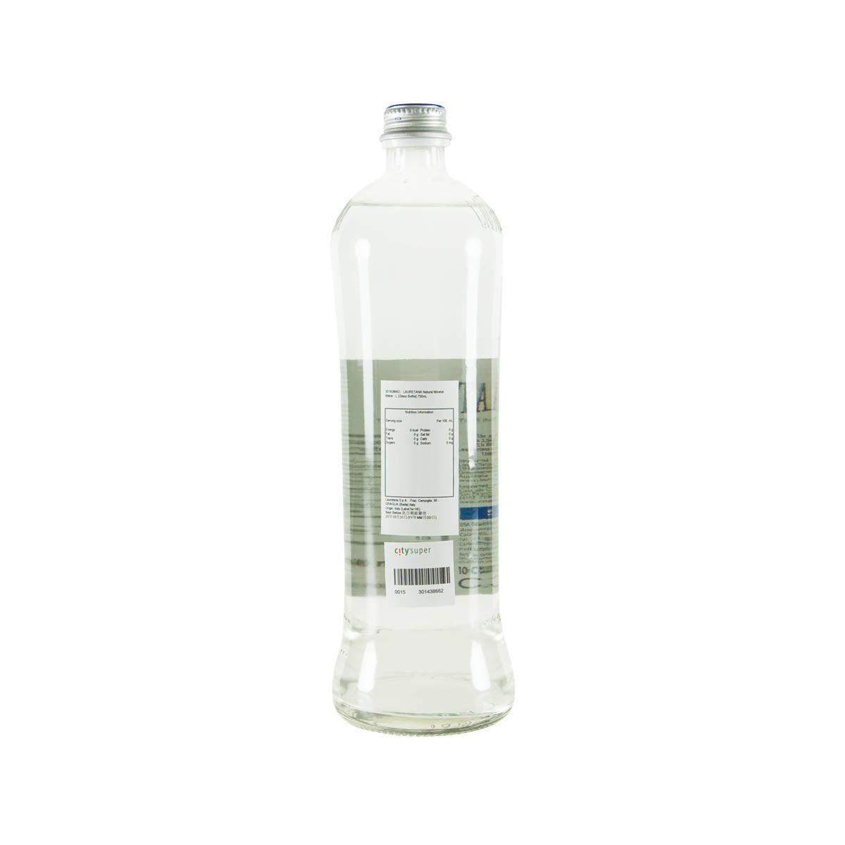 LAURETANA 天然礦泉水 - 大 [玻璃樽裝] (750mL)