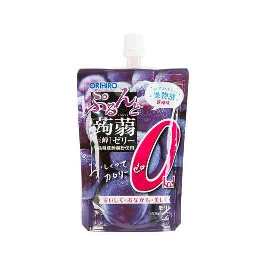 ORIHIRO 零卡路里蒟蒻飲料 - 提子味 (130g)