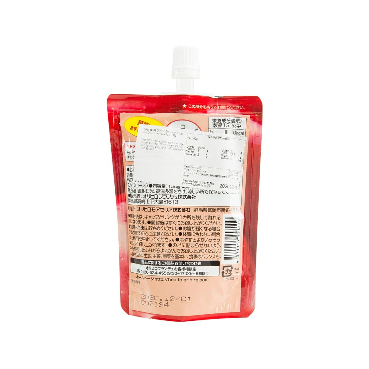 ORIHIRO 零卡路里蒟蒻飲料 - 蜂蜜蘋果味 (130g)