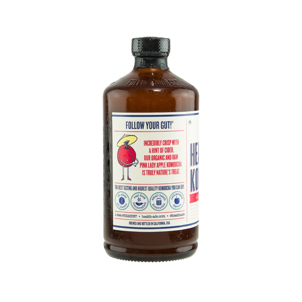HEALTH ADE KOMBUCHA 有機 Pink Lady 蘋果味紅茶菌飲品 (473mL)