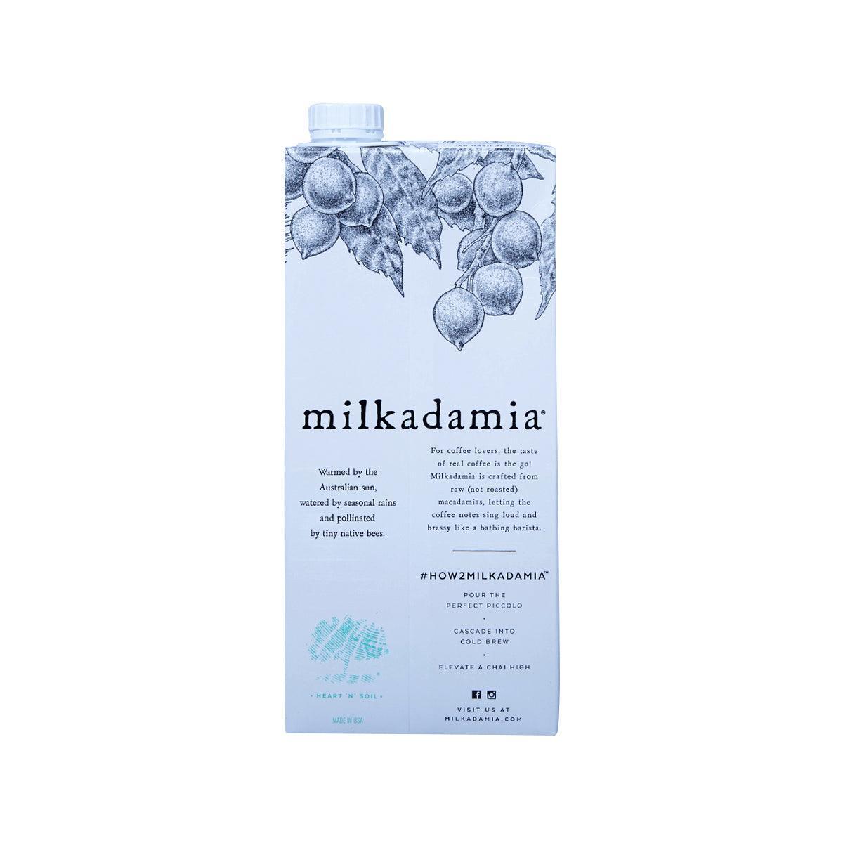 MILKADAMIA 夏威夷果仁奶 - 調配咖啡用 (946mL)