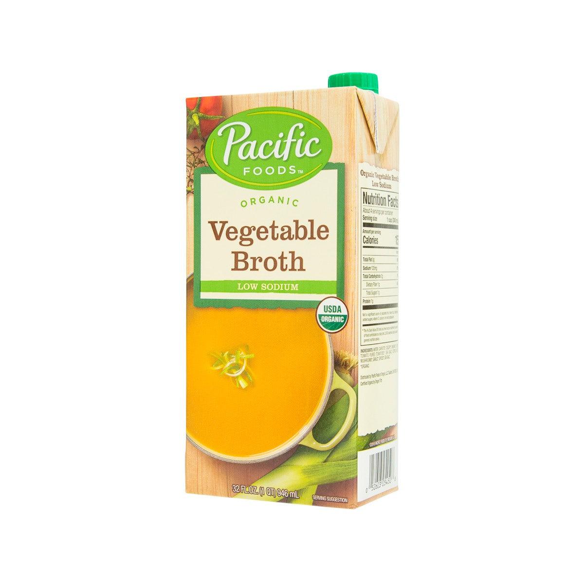 PACIFIC 有機蔬菜清湯 - 低鈉 (907g)