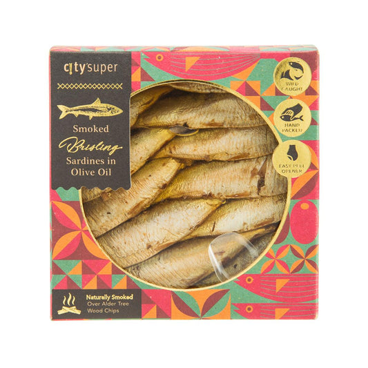 CITYSUPER 橄欖油浸煙熏黍鯡魚 (120g)