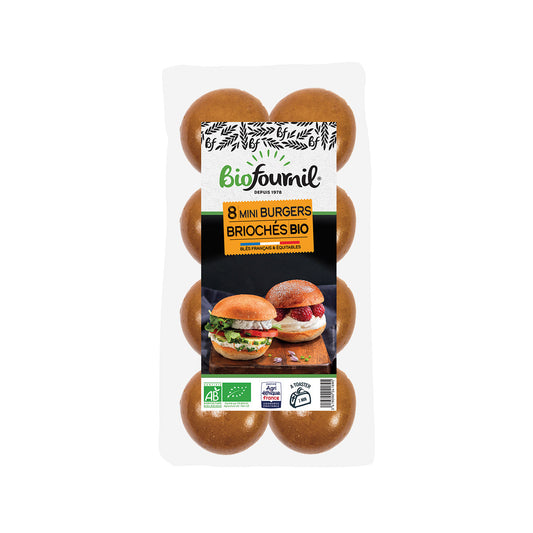 BIOFOURNIL 有機迷你漢堡麵包 (200g)