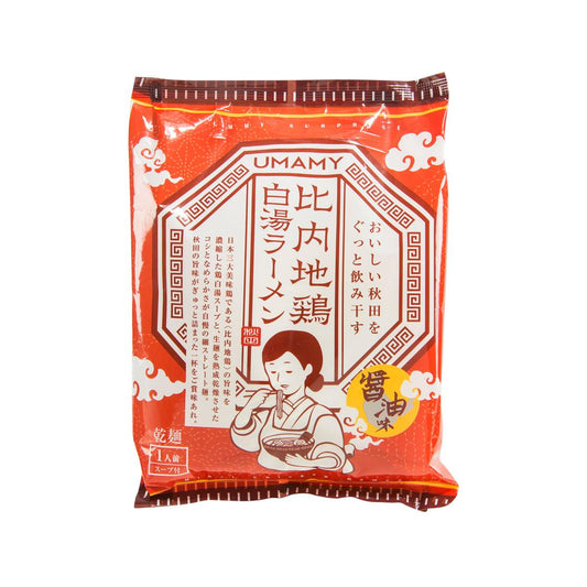 NORITJAPAN 比內地雞白湯拉麵- 醬油味 (125g)