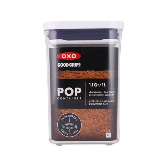 OXO 1QT 按鈕式儲物盒