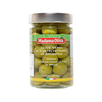 MADAMA OLIVA 鹽水浸Castelvetrano青橄欖 (300g)
