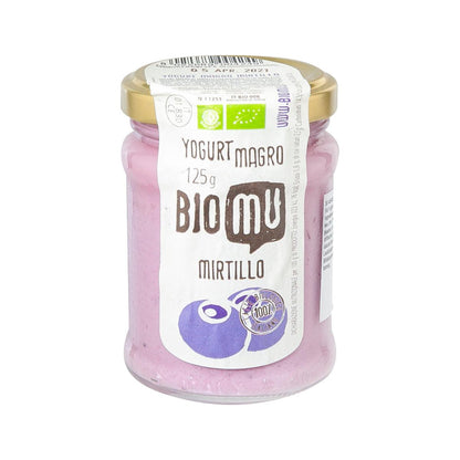BIOMU 有機低脂乳酪 - 藍莓味 (125g)