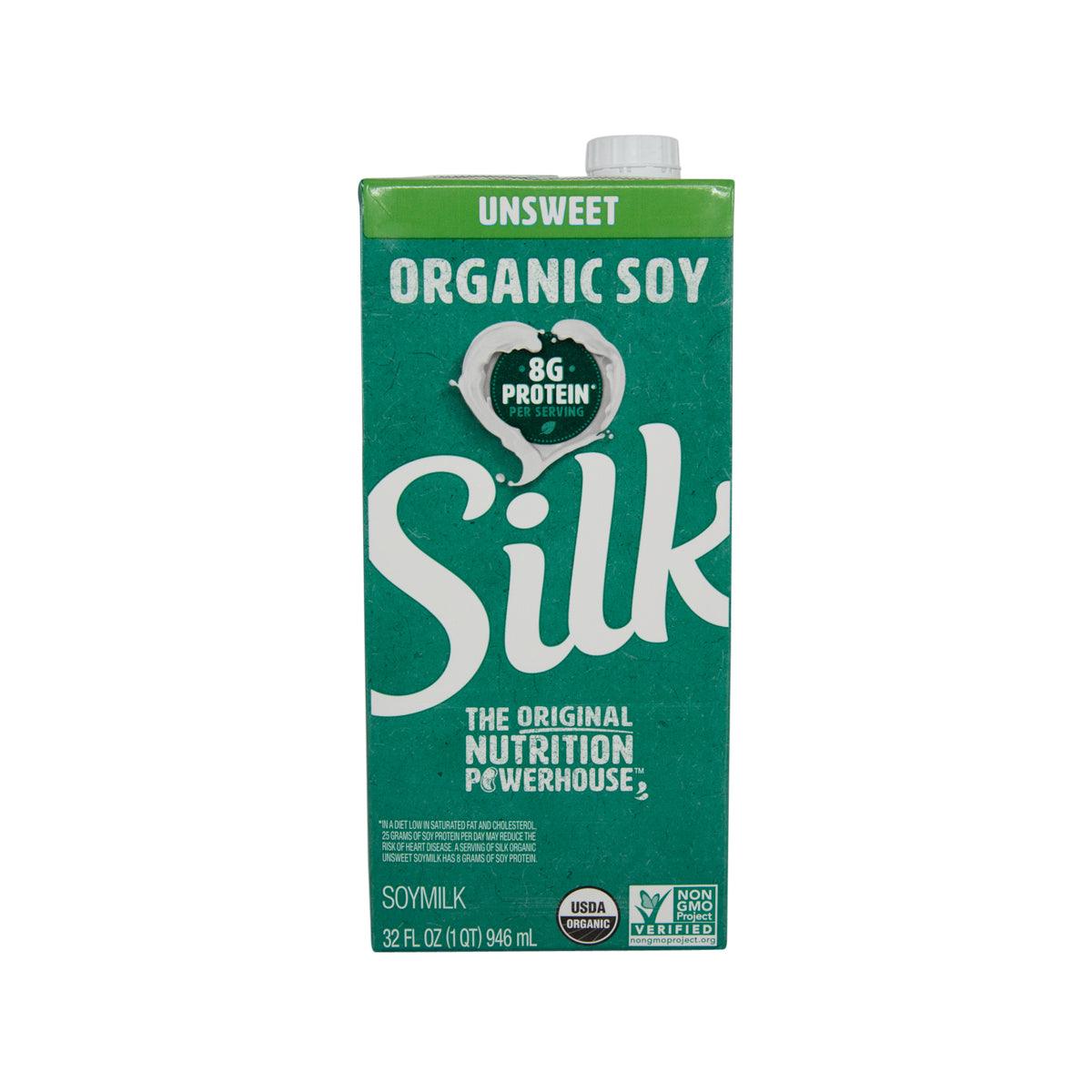SILK 有機豆奶 - 無加糖 (946mL)