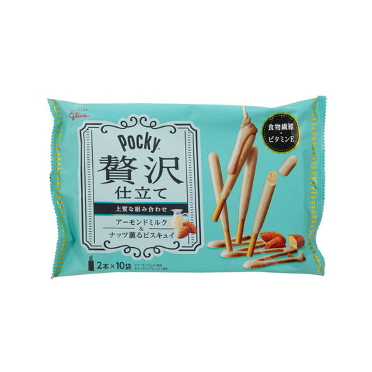 固力果 高級百力滋朱古力餅乾條 - 杏仁牛奶味 (22g)
