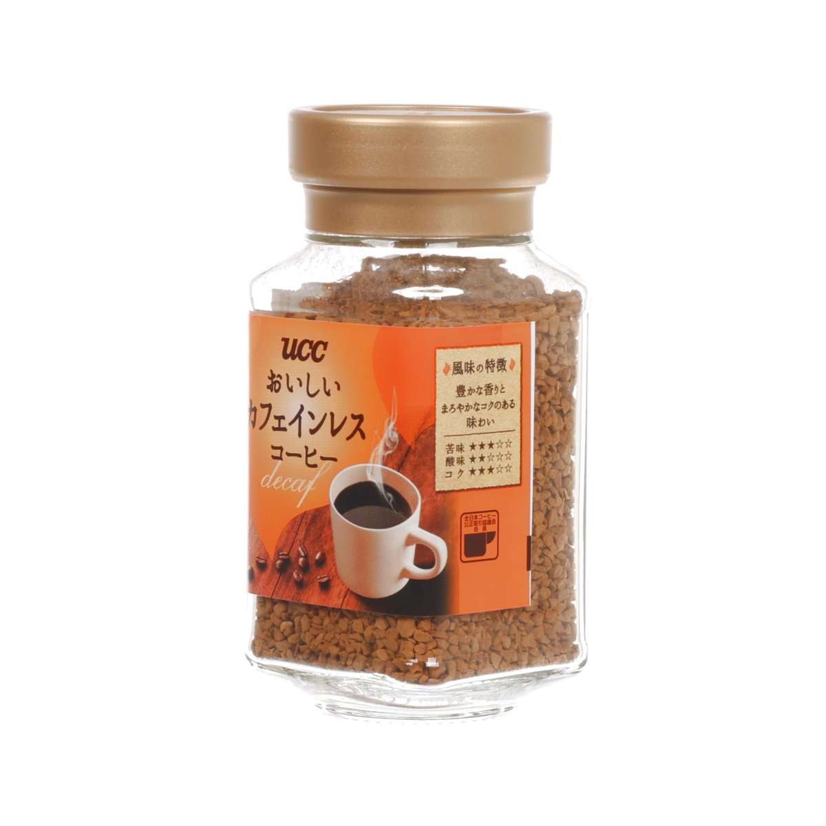 UCC 低咖啡因即溶咖啡 (45g)