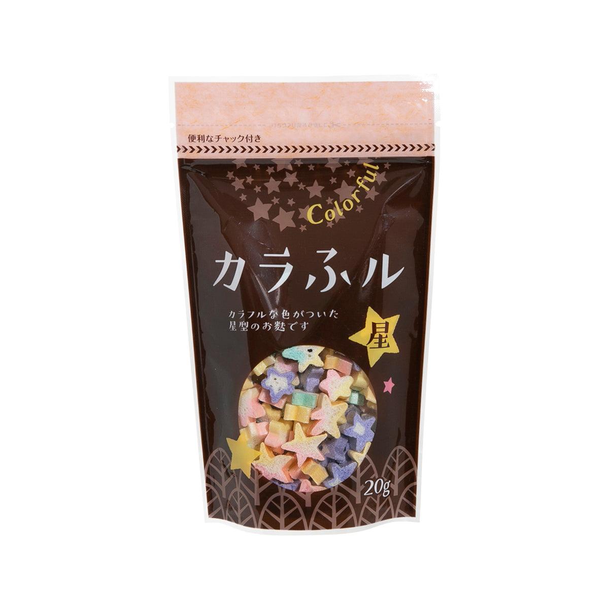 常陸屋本舖 星形彩色燒麵筋 (20g)